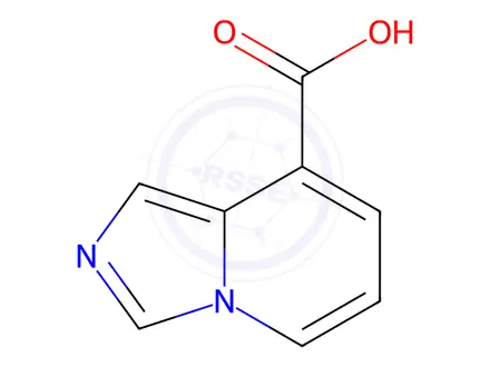 Chemical structure of Imidazo[1,5-a]pyridine-8-carboxylic acid