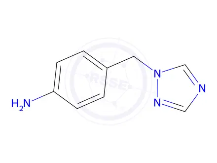Chemical structure of 1-(4-Aminobenzyl)-1,2,4-triazole
