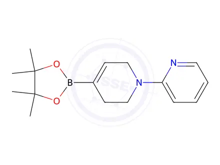 Chemical structure of 4-(4,4,5,5-Tetramethyl-1,3,2-dioxaborolan-2-yl)-3,6-dihydro-2H-1,2'-bipyridine