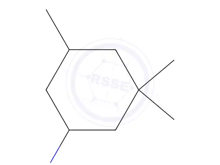 Chemical structure of 3,3,5-Trimethylcyclohexanamine
