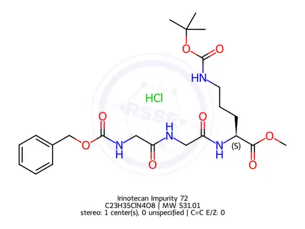 Chemical structure of Irinotecan Impurity 72