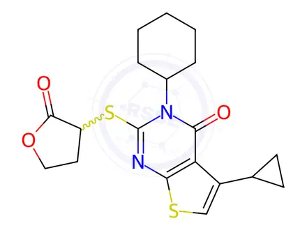 Chemical structure of WAY-657592