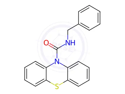 Chemical structure of n-Benzyl-10h-phenothiazine-10-carboxamide