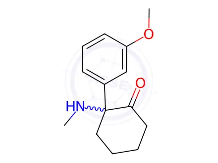 Chemical structure of Ketamine Impurity 25 Monomer
