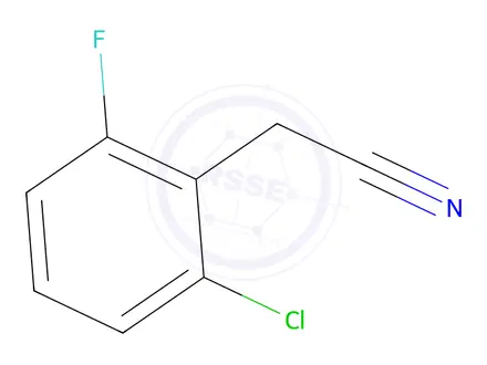 Chemical structure of 2-(6-CHLORO-2-FLUOROPHENYL)ETHANENITRILE