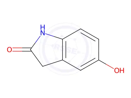 Chemical structure of 5-Hydroxyindolin-2-one