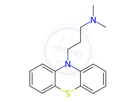 Chemical structure of Chlorpromazine Impurity 50