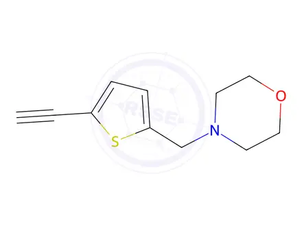 Chemical structure of 4-((5-Ethynylthiophen-2-yl)methyl)morpholine