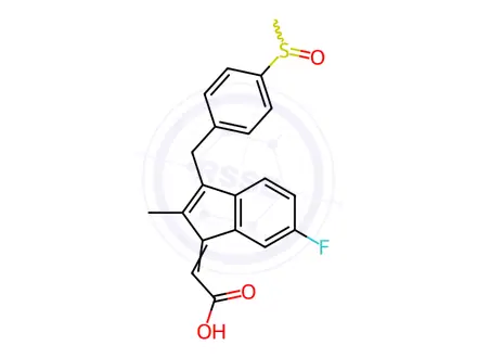 Chemical structure of Sulindac Impurity 28