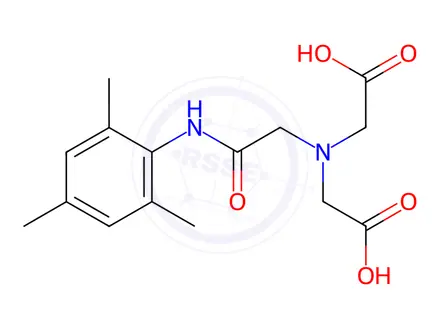 Chemical structure of Mebrofenin Impurity 4