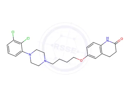 Chemical structure of 6-(4-(4-(2,3-Dichlorophenyl)piperazin-1-yl)butoxy)-3,4-dihydroquinolin-2(1H)-one