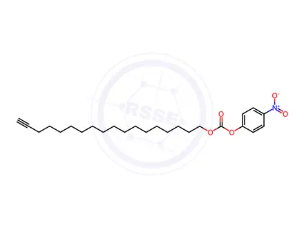 Chemical structure of 4-Nitrophenyl 17-Octadecyn-1-yl Carbonate