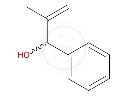 Chemical structure of 2-METHYL-1-PHENYL-2-PROPEN-1-OL