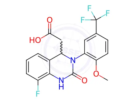 Chemical structure of Letermovir Impurity 131