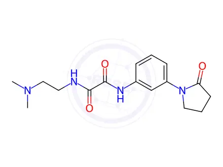 Chemical structure of N1-(2-(Dimethylamino)ethyl)-N2-(3-(2-oxopyrrolidin-1-yl)phenyl)oxalamide