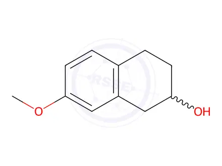 Chemical structure of 7-Methoxy-1,2,3,4-tetrahydronaphthalen-2-ol