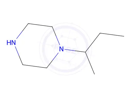 Chemical structure of 1-(2-Butyl)piperazine