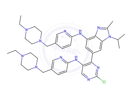 Chemical structure of Abemaciclib Impurity 46