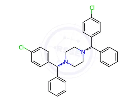 Chemical structure of Cetirizine EP Impurity D