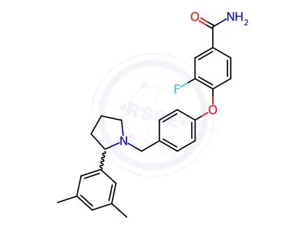 Chemical structure of Aticaprant Impurity 2