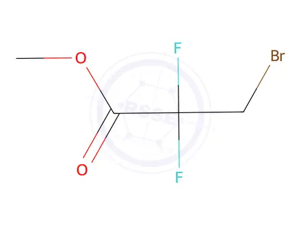 Chemical structure of methyl 3-bromo-2,2-difluoro-propanoate