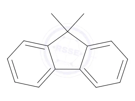Chemical structure of 9,9-Dimethylfluorene