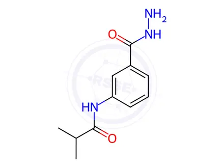 Chemical structure of N-[3-(Hydrazinocarbonyl)phenyl]-2-methylpropanamide