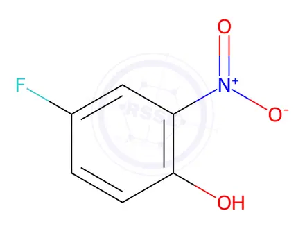 Chemical structure of 4-Fluoro-2-nitrophenol