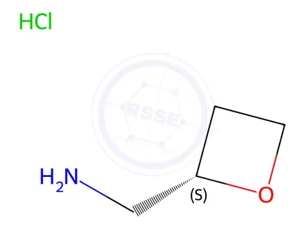Chemical structure of [(2S)-oxetan-2-yl]methanamine;hydrochloride