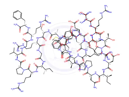 Chemical structure of Prolactin-Releasing Peptide (1-31) (human)