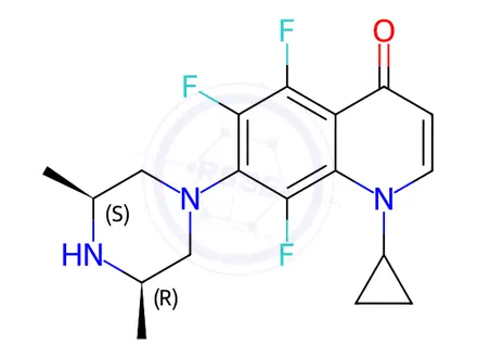Chemical structure of Orbifloxacin EP Impurity G
