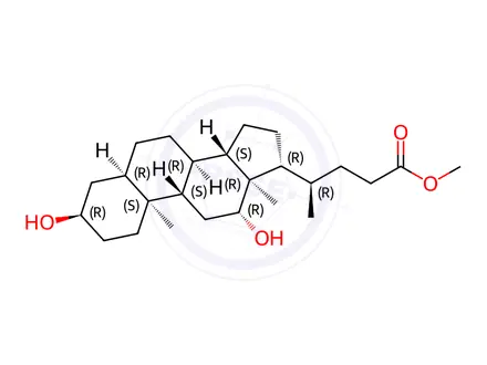 Chemical structure of Deoxycholic acid Impurity 124