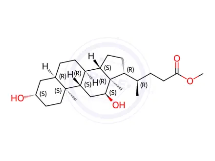 Chemical structure of Deoxycholic Acid Impurity 110