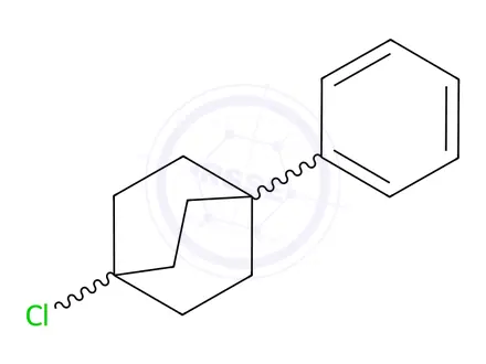 Chemical structure of 1-Chloro-4-phenylbicyclo[2.2.2]octane