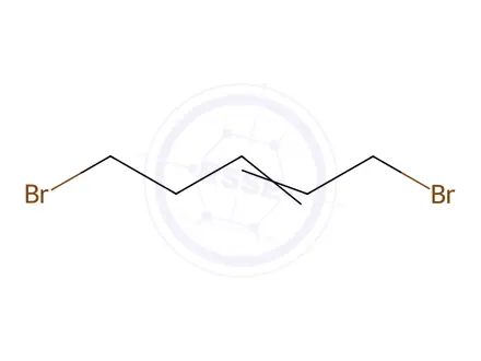 Chemical structure of 1,5-Dibromo-2-pentene