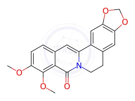 Chemical structure of Berlambine