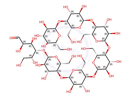Chemical structure of Maltoheptaose