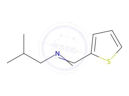 Chemical structure of 2-methyl-N-(2-thienylmethylene)propylamine