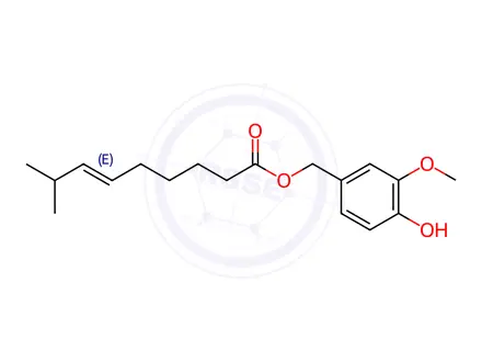 Chemical structure of Capsiate