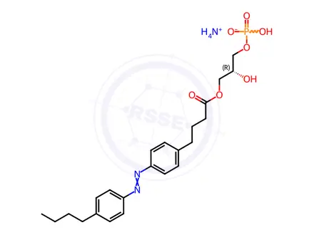 Chemical structure of Azo Lyso PA