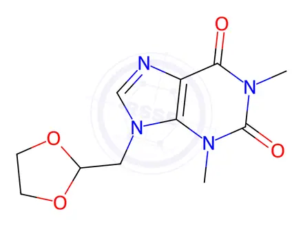 Chemical structure of Doxofylline Impurity 17