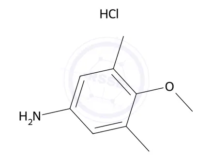 Chemical structure of 4-Methoxy-3,5-dimethylaniline HCl