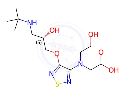 Chemical structure of Timolol Impurity 13