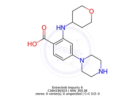 Chemical structure of Entrectinib Impurity 6