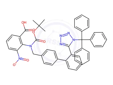 Chemical structure of Olmesartan Impurity 111