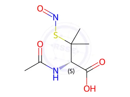 Chemical structure of Penicillamine Impurity 12