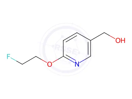 Chemical structure of (6-(2-fluoroethoxy)pyridin-3-yl)methanol