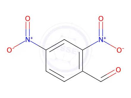 Chemical structure of 2,4-Dinitrobenzaldehyde