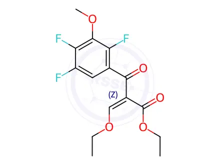 Chemical structure of Moxifloxacin Hydrochloride Impurity 102