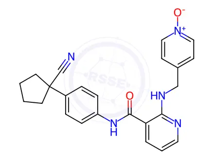 Chemical structure of Apatinib Mesylate N-Oxide